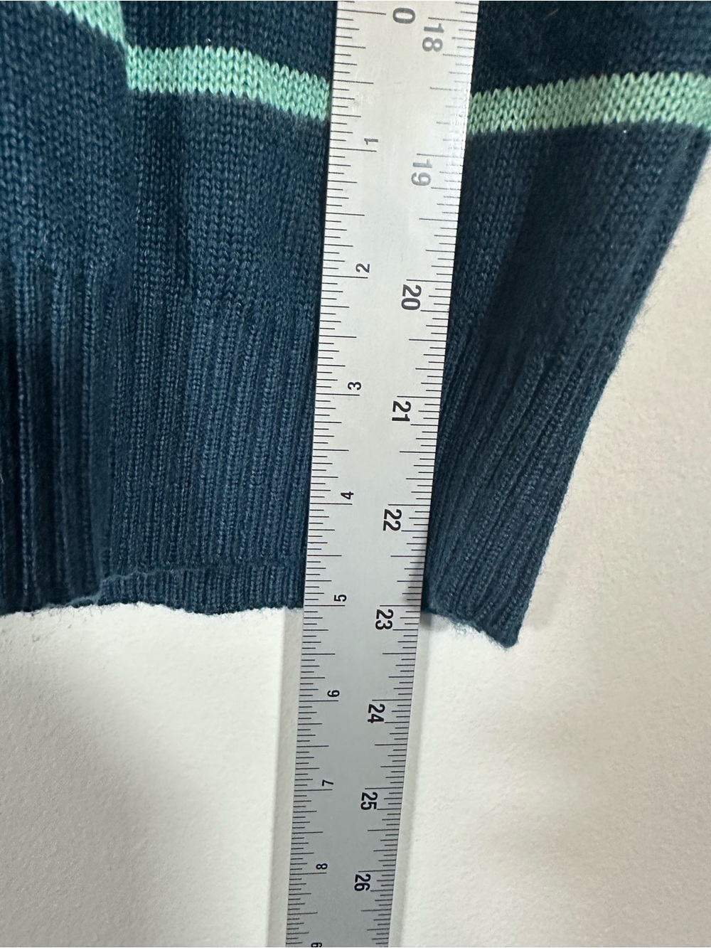 Dutch Bros Sweater Exclusive '92 Retro Alpine Mountain Employee Size S Teal Cozy - Picture 10 of 11